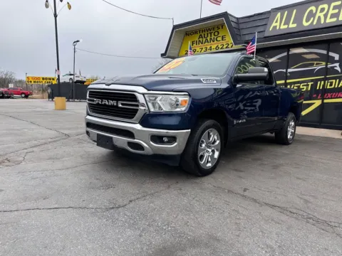 Blue 2021 Ram 1500 Big Horn for sale in Valparaiso, IN