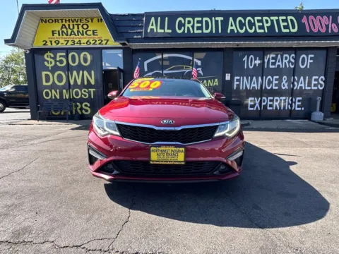 Photos of 2020 Kia Optima S for sale in Valparaiso, IN at NWI AUTO FINANCE Valparaiso