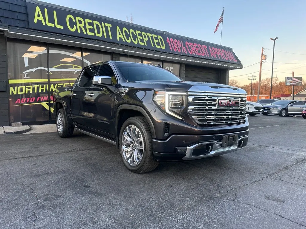 Gray 2022 GMC Sierra 1500 Denali for sale in Valparaiso, IN