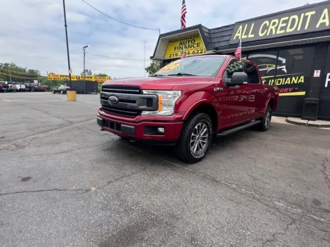 Red 2018 Ford F-150 for sale in Valparaiso, IN