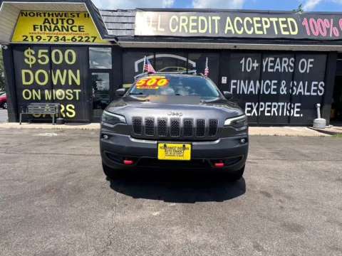 Photos of 2019 Jeep Cherokee Trailhawk for sale in Valparaiso, IN at NWI AUTO FINANCE Valparaiso