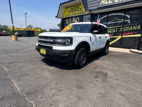 White 2024 Ford Bronco Sport Big Bend for sale in Valparaiso, IN
