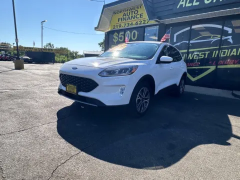 White 2022 Ford Escape SEL for sale in Valparaiso, IN