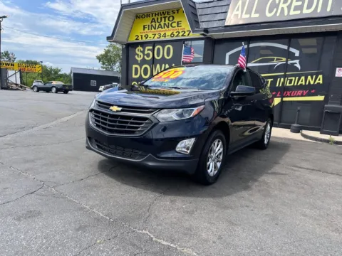 Blue 2021 Chevrolet Equinox LT for sale in Valparaiso, IN