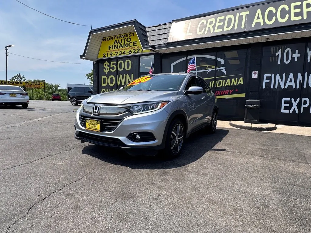 Silver 2022 Honda HR-V EX for sale in Valparaiso, IN