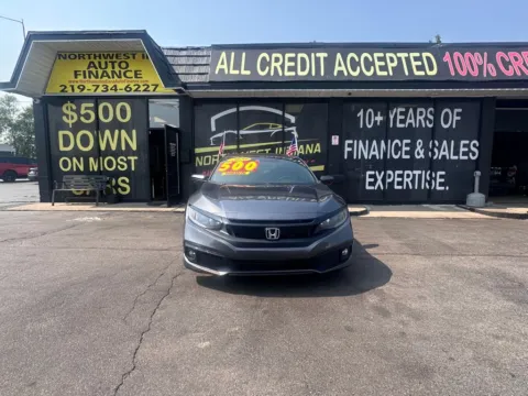 Photos of 2020 Honda Civic Sedan Sport for sale in Valparaiso, IN at NWI AUTO FINANCE Valparaiso