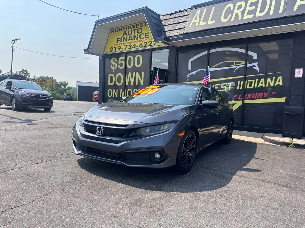 Gray 2020 Honda Civic Sedan Sport for sale in Valparaiso, IN
