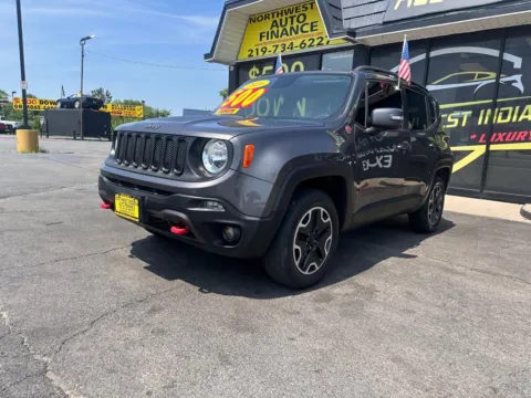 Gray 2016 Jeep Renegade Trailhawk for sale in Valparaiso, IN