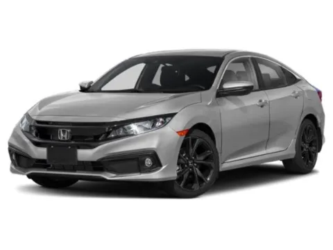 Gray 2020 Honda Civic Sedan Sport for sale in Valparaiso, IN