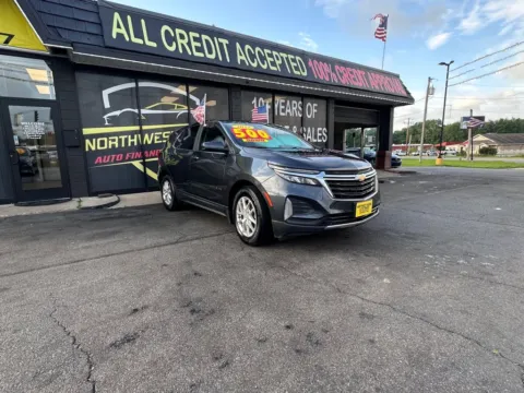 Another view of 2022 Chevrolet Equinox LT for sale in Valparaiso, IN at NWI AUTO FINANCE Valparaiso