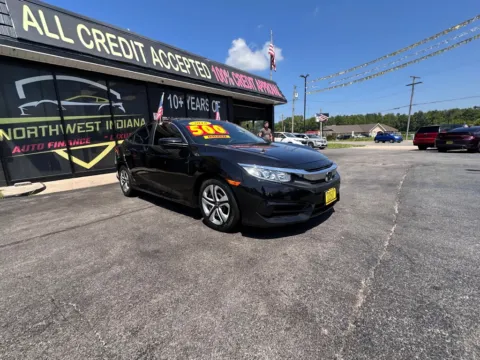 Another view of 2018 HONDA CIVIC LX for sale in Valparaiso, IN at NWI AUTO FINANCE Valparaiso