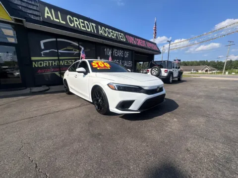 Another view of 2024 Honda Civic Sedan Sport for sale in Valparaiso, IN at NWI AUTO FINANCE Valparaiso