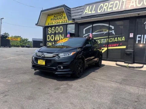 Black 2022 Honda HR-V Sport for sale in Valparaiso, IN
