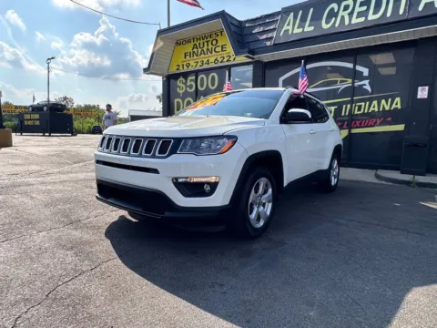 White 2019 Jeep Compass Latitude for sale in Valparaiso, IN