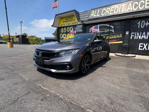 Gray 2021 Honda Civic Sedan Sport for sale in Valparaiso, IN
