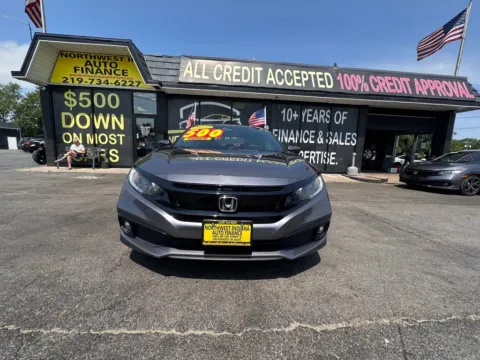 Photos of 2021 Honda Civic Sedan Sport for sale in Valparaiso, IN at NWI AUTO FINANCE Valparaiso