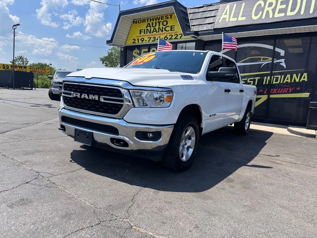 White 2023 Ram 1500 for sale in Valparaiso, IN