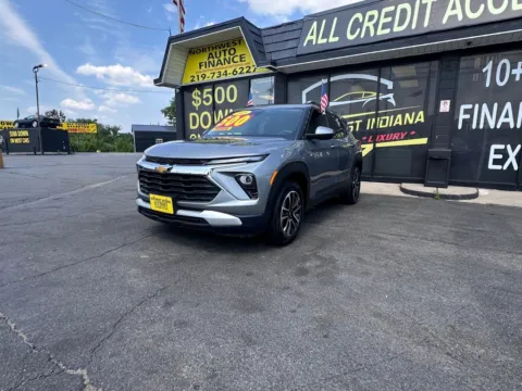 Gray 2025 Chevrolet Trailblazer LT for sale in Valparaiso, IN
