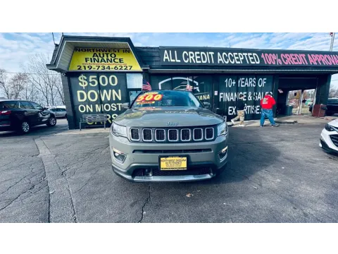 Photos of 2021 JEEP COMPASS LIMITED for sale in Valparaiso, IN at NWI AUTO FINANCE Valparaiso