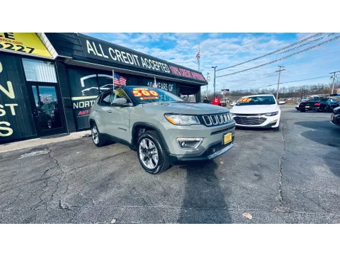 Another view of 2021 JEEP COMPASS LIMITED for sale in Valparaiso, IN at NWI AUTO FINANCE Valparaiso
