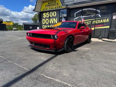 Red 2016 DODGE CHALLENGER R/T SCAT PACK for sale in Valparaiso, IN