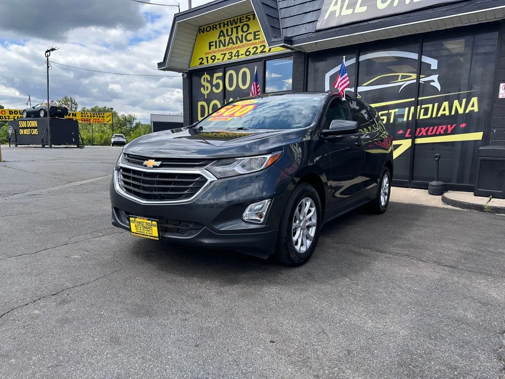 Gray 2020 CHEVROLET EQUINOX LT for sale in Valparaiso, IN