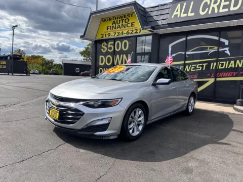 Silver 2022 CHEVROLET MALIBU LT for sale in Valparaiso, IN