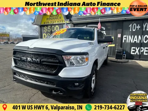 White 2022 RAM 1500 TRADESMAN for sale in Valparaiso, IN
