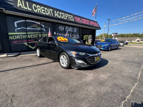 Another view of 2020 CHEVROLET MALIBU LT for sale in Valparaiso, IN at NWI AUTO FINANCE Valparaiso