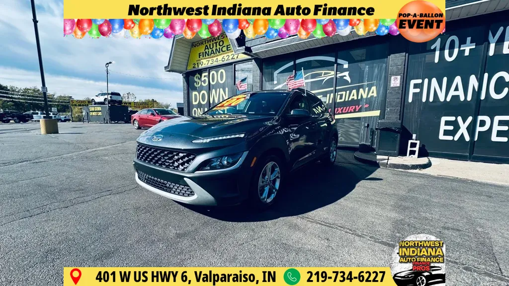 Gray 2023 HYUNDAI KONA SEL for sale in Valparaiso, IN