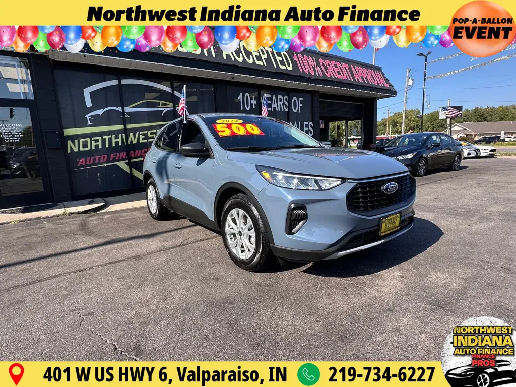Blue 2024 FORD ESCAPE ACTIVE for sale in Valparaiso, IN