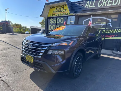 Blue 2025 NISSAN ROGUE SV for sale in Valparaiso, IN