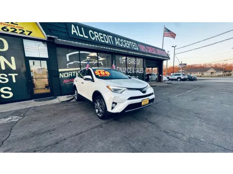 Another view of 2018 TOYOTA RAV4 LIMITED for sale in Valparaiso, IN at NWI AUTO FINANCE Valparaiso