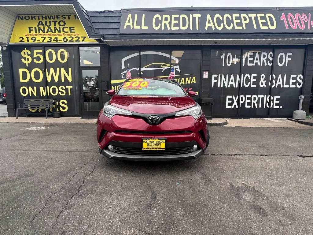 Red 2018 TOYOTA C-HR XLE for sale in Valparaiso, IN