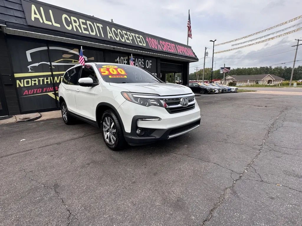 2021 HONDA PILOT EX for sale in Valparaiso, IN
