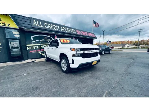 Another view of 2021 CHEVROLET SILVERADO 1500 CUSTOM for sale in Valparaiso, IN at NWI AUTO FINANCE Valparaiso