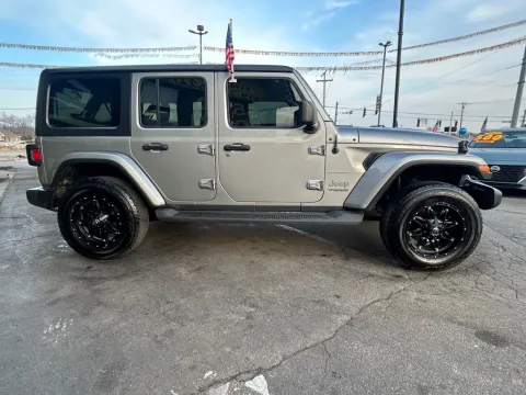 Photos of 2021 JEEP WRANGLER UNLIMI SAHARA for sale in Valparaiso, IN at NWI AUTO FINANCE Valparaiso