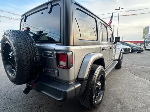 Another view of 2021 JEEP WRANGLER UNLIMI SAHARA for sale in Valparaiso, IN at NWI AUTO FINANCE Valparaiso