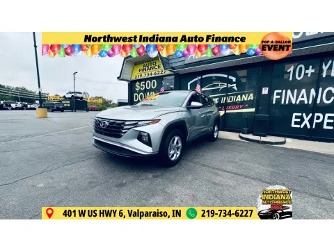 Silver 2024 HYUNDAI TUCSON SEL for sale in Valparaiso, IN