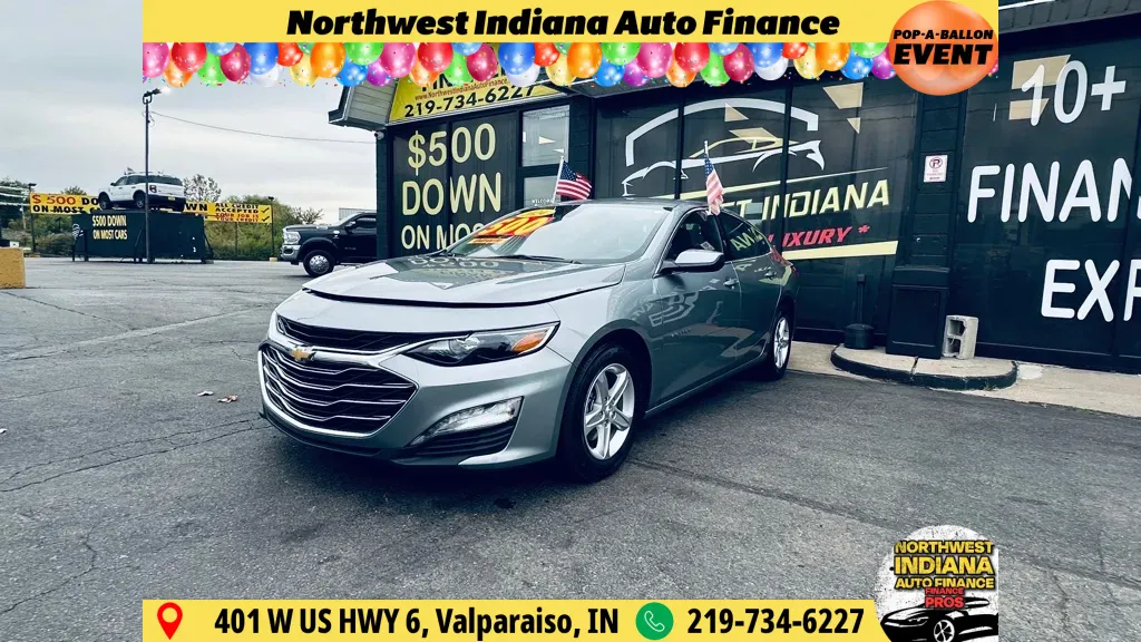 Gray 2024 CHEVROLET MALIBU LT for sale in Valparaiso, IN