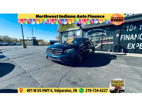 Green 2018 MERCEDES-BENZ E-CLASS E300 for sale in Valparaiso, IN
