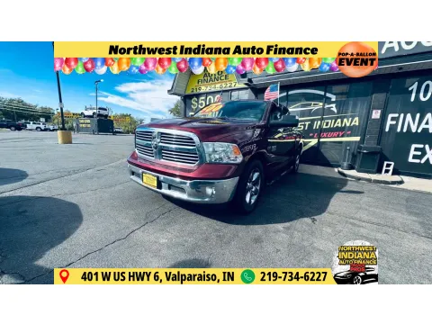 Red 2018 RAM 1500 BIG HORN for sale in Valparaiso, IN