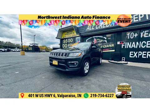 Gray 2018 JEEP COMPASS LATITUDE for sale in Valparaiso, IN