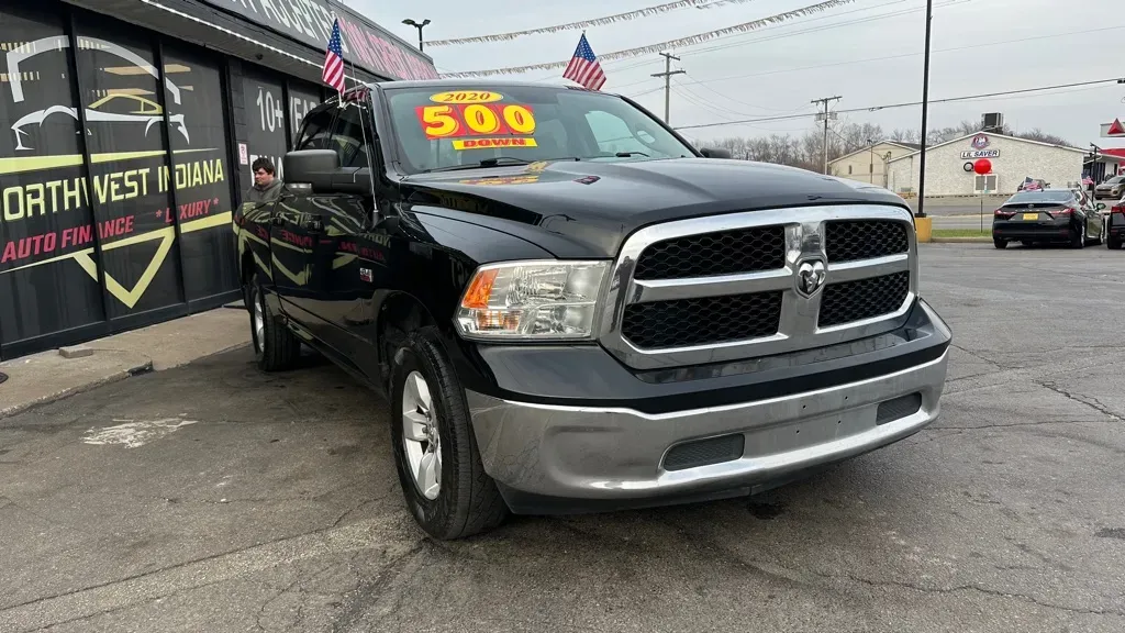 Black 2020 RAM 1500 CLASSIC SLT for sale in Valparaiso, IN