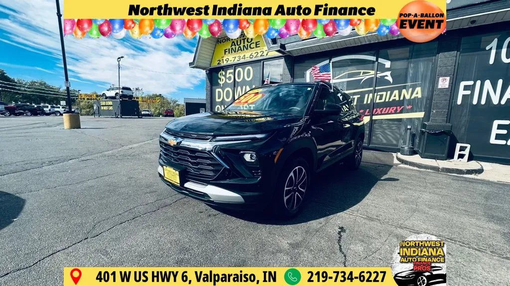 Black 2025 CHEVROLET TRAILBLAZER LT for sale in Valparaiso, IN