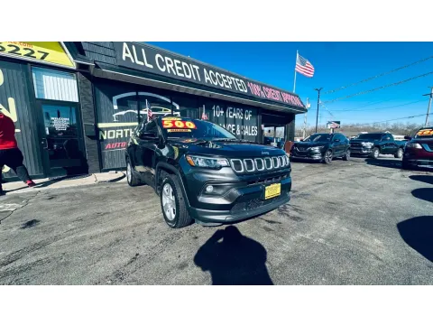 Photos of 2022 JEEP COMPASS LATITUDE for sale in Valparaiso, IN at NWI AUTO FINANCE Valparaiso