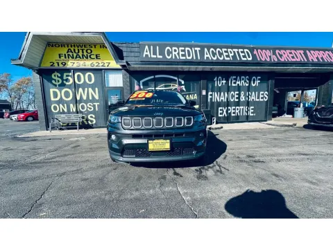 Another view of 2022 JEEP COMPASS LATITUDE for sale in Valparaiso, IN at NWI AUTO FINANCE Valparaiso