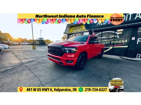 Red 2022 RAM 1500 BIG HORN/LONE STAR for sale in Valparaiso, IN