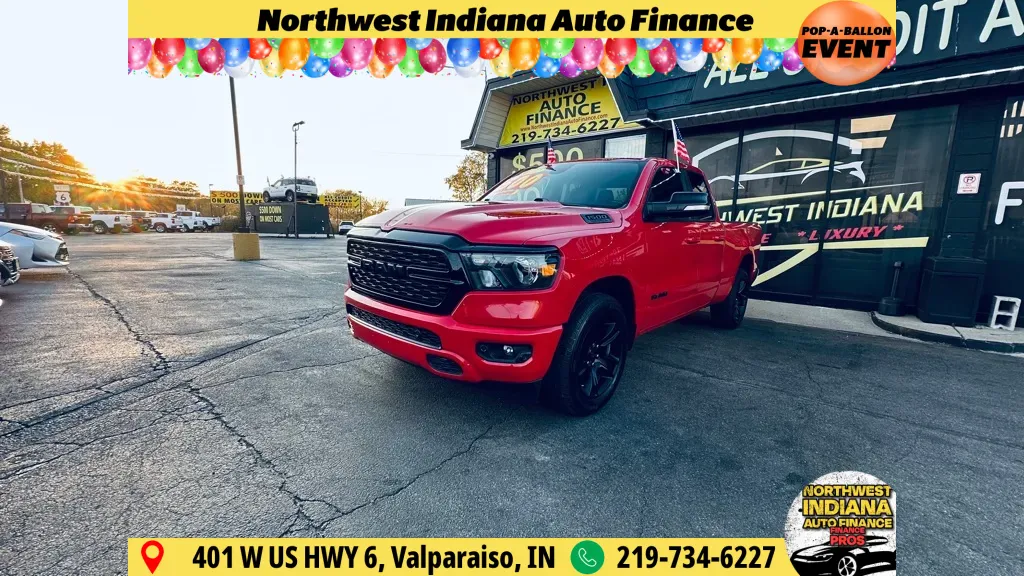 Red 2022 RAM 1500 BIG HORN/LONE STAR for sale in Valparaiso, IN