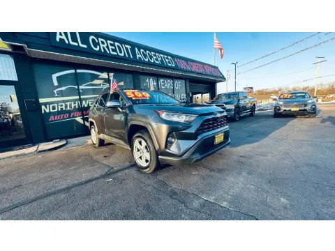Another view of 2021 TOYOTA RAV4 XLE for sale in Valparaiso, IN at NWI AUTO FINANCE Valparaiso